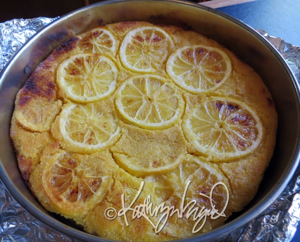 Photo: Lemon Cornmeal Torte